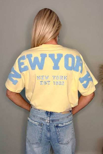 New York T-Shirt Yellow