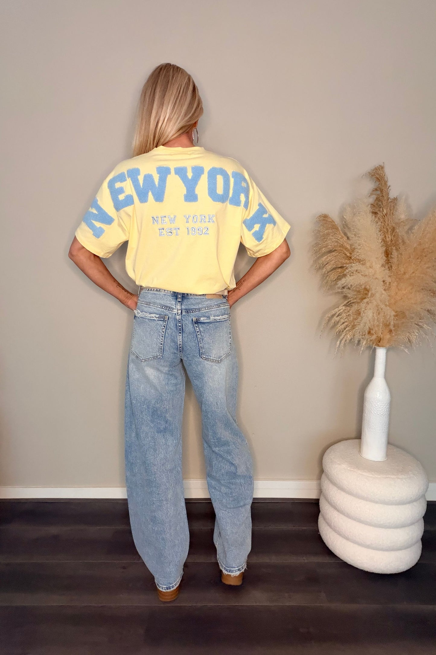 New York T-Shirt Yellow