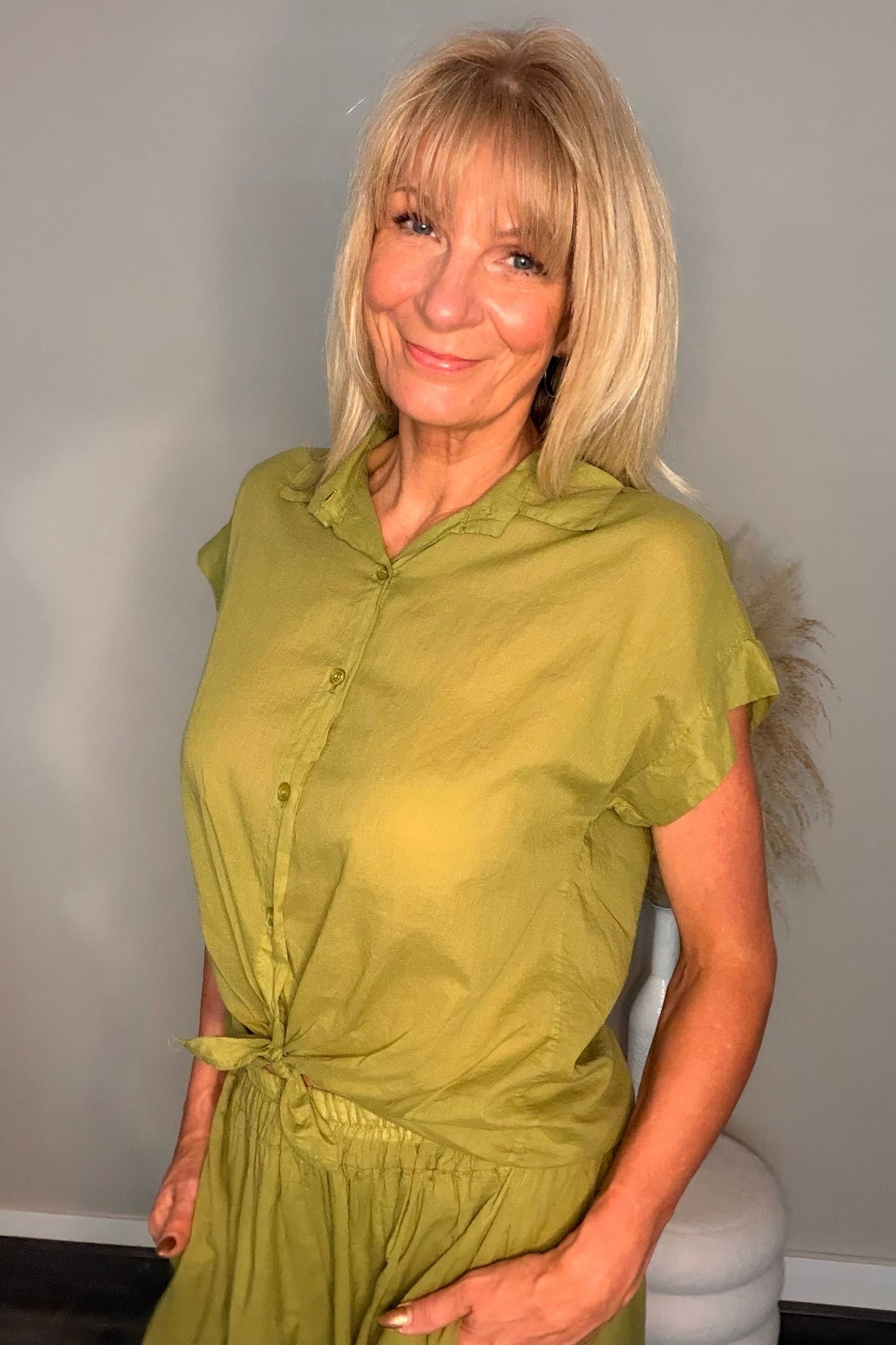 Silvie Blouse Green