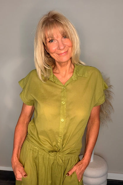Silvie Blouse Green