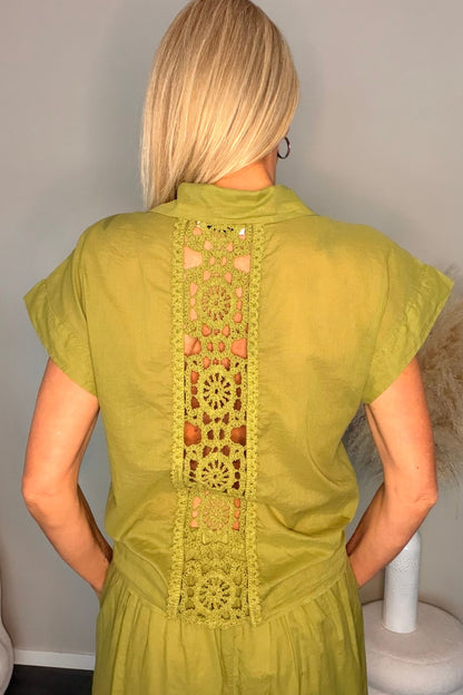 Silvie Blouse Green