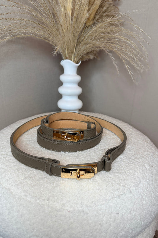 Stella Belt Dark Taupe