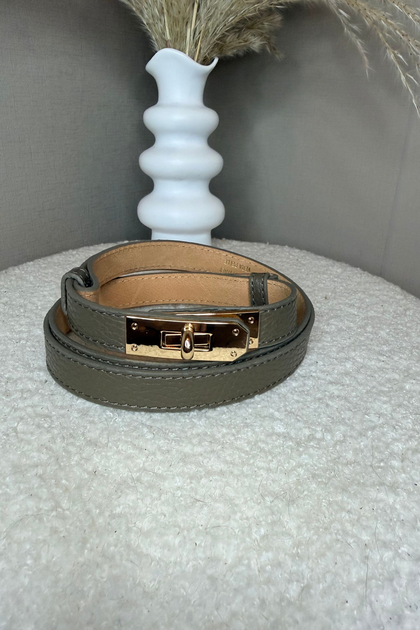 Stella Belt Dark Taupe