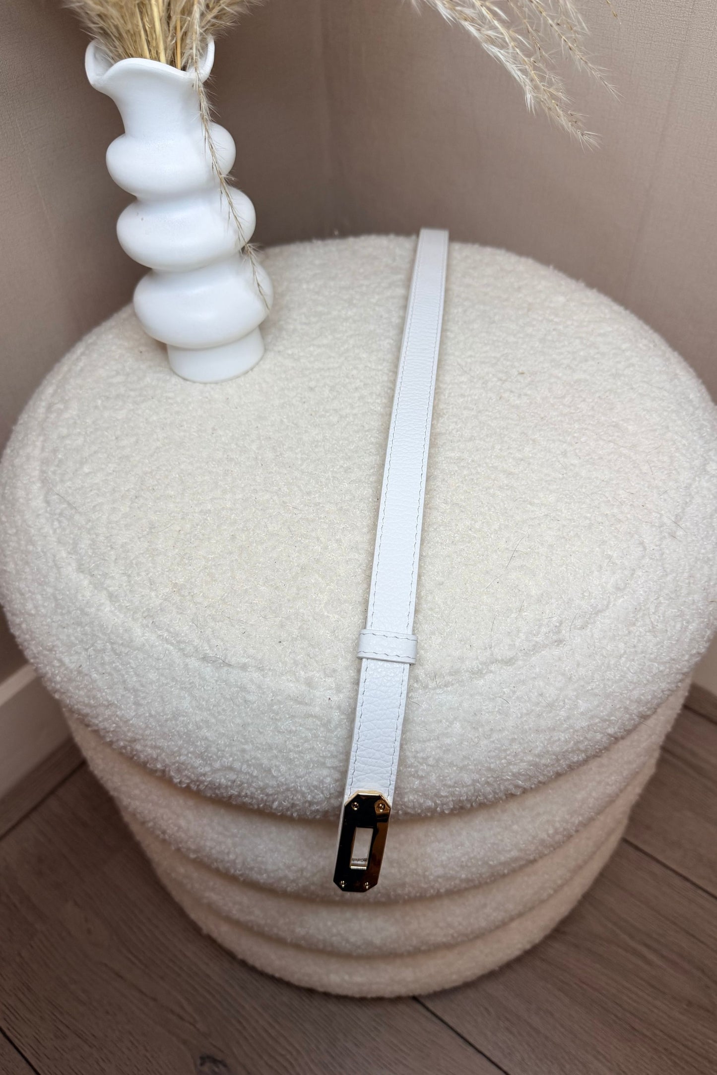 Stella Belt White