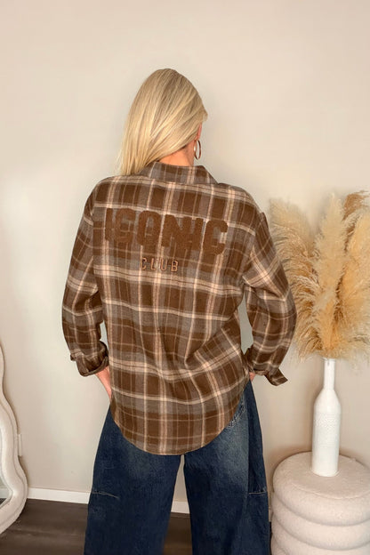 Wendy Blouse Brown