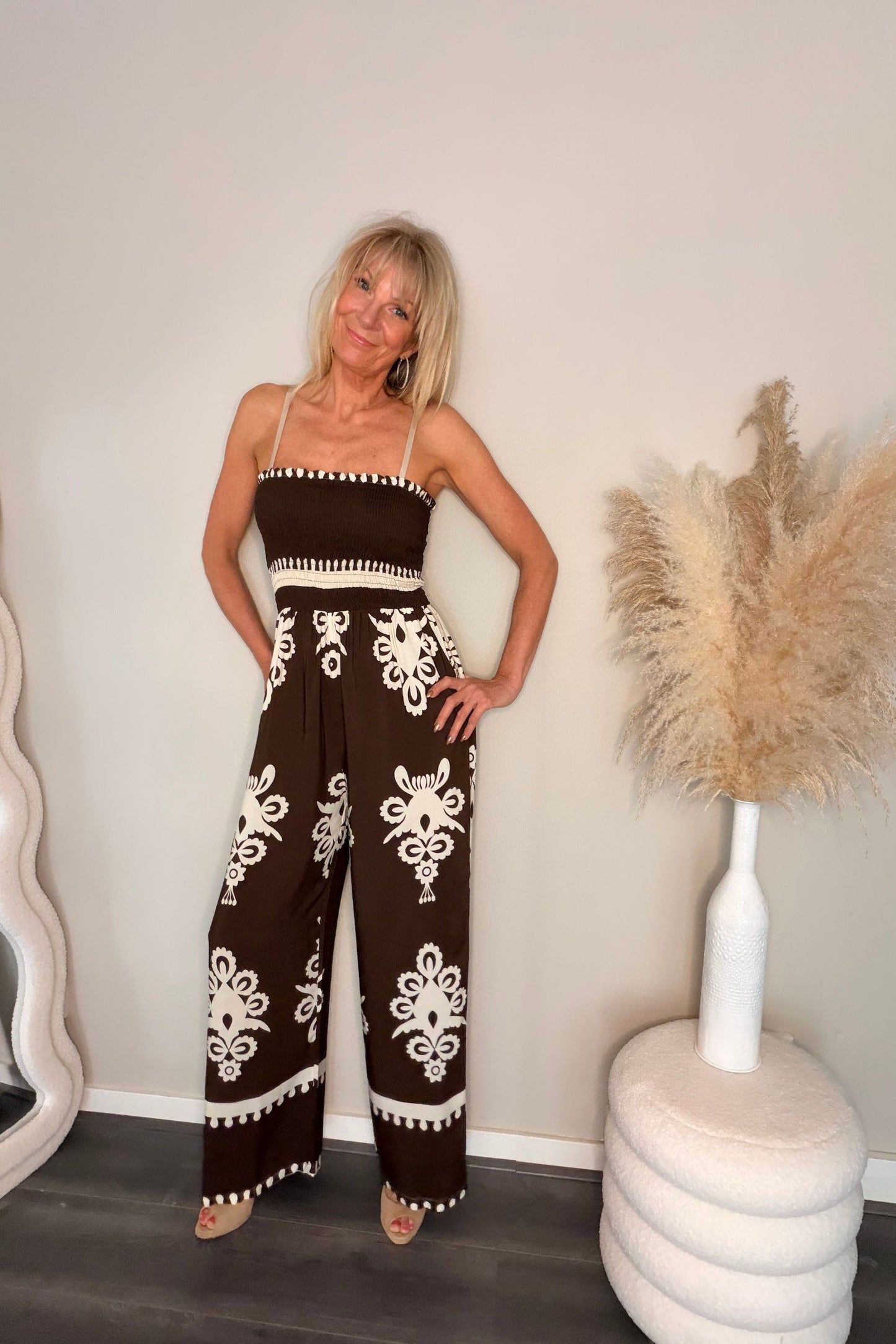 Zoë Jumpsuit Chocolat