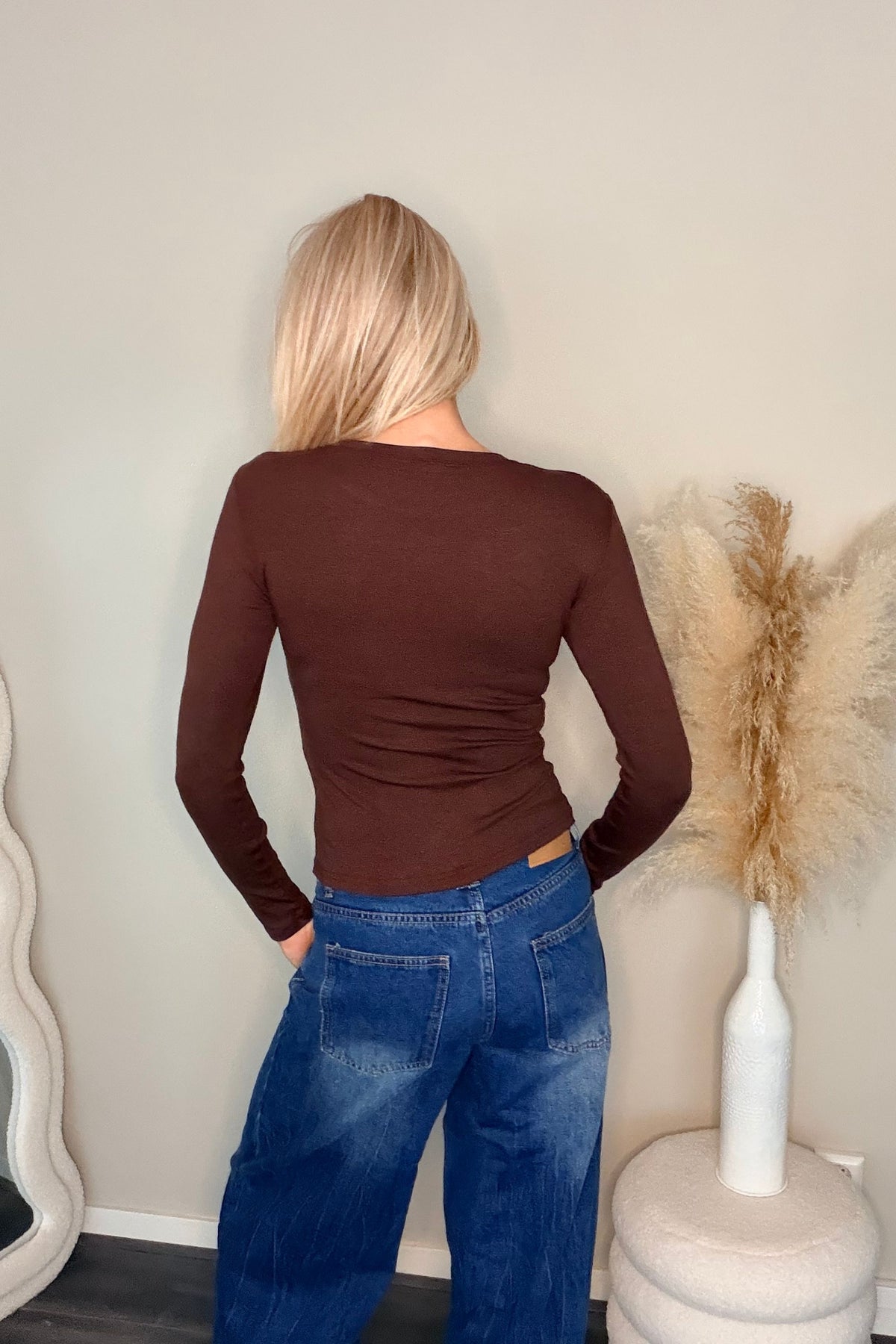 bySwan Basic Shirt Choco