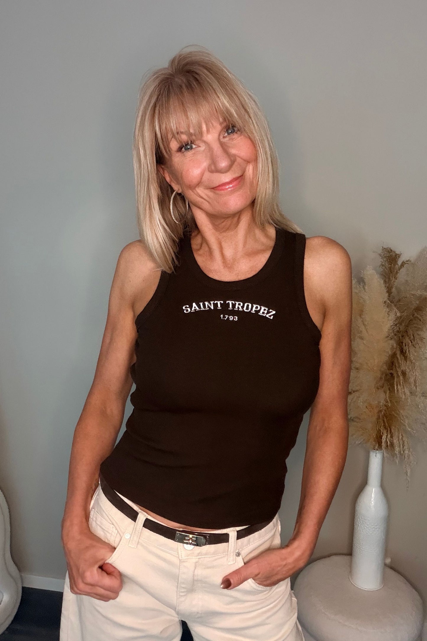 Saint Tropez Tanktop Choco