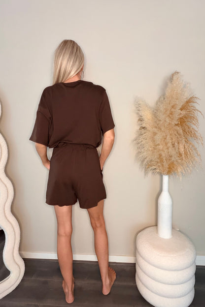 SanDiego 2-piece set Chocolat