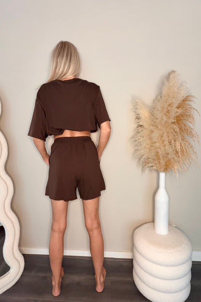 SanDiego 2-piece set Chocolat
