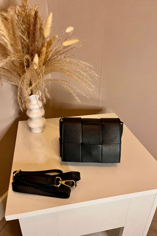 Crossbody Bag Square Black