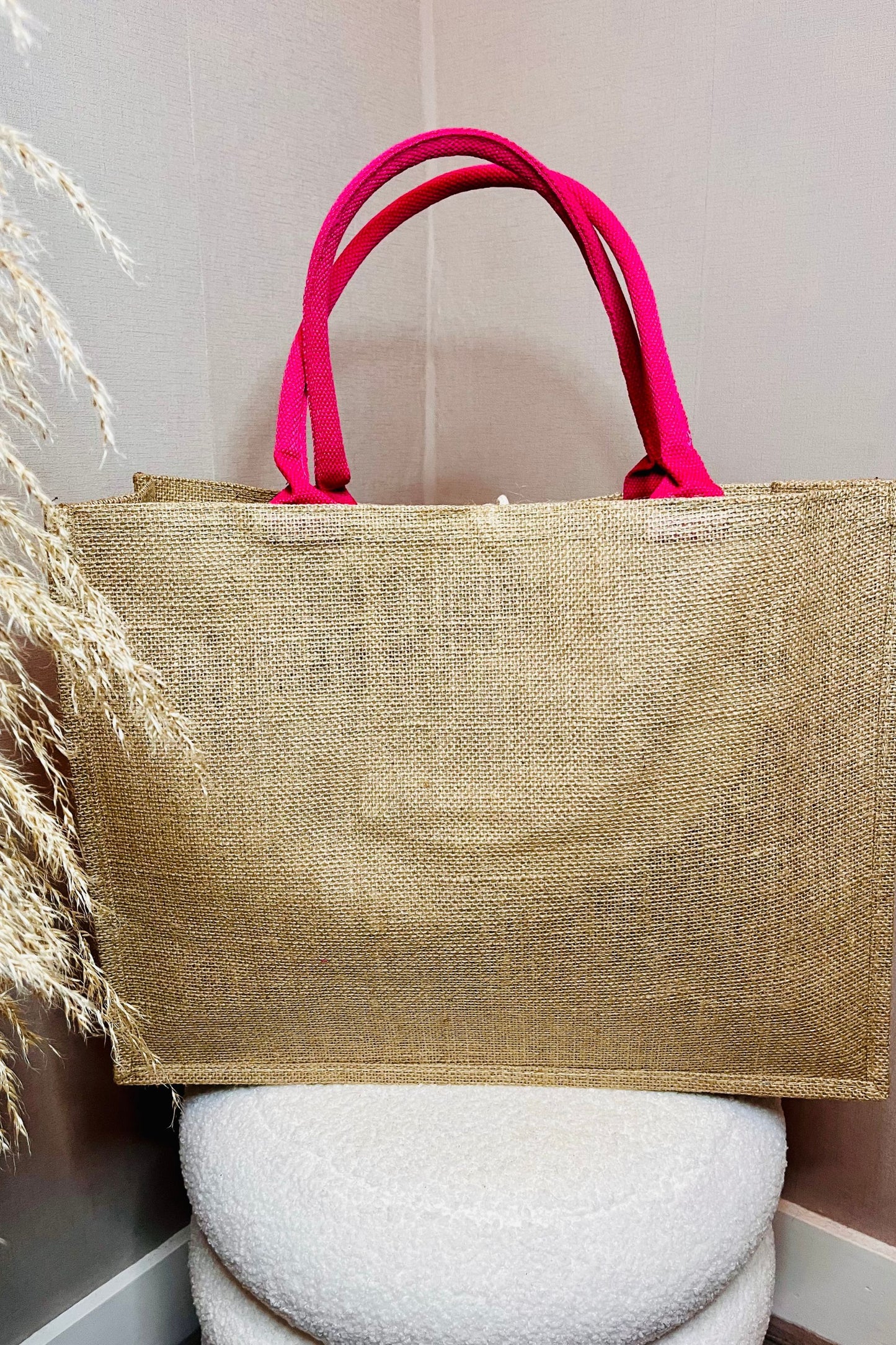 Hello Weekend Shopper Fuchsia