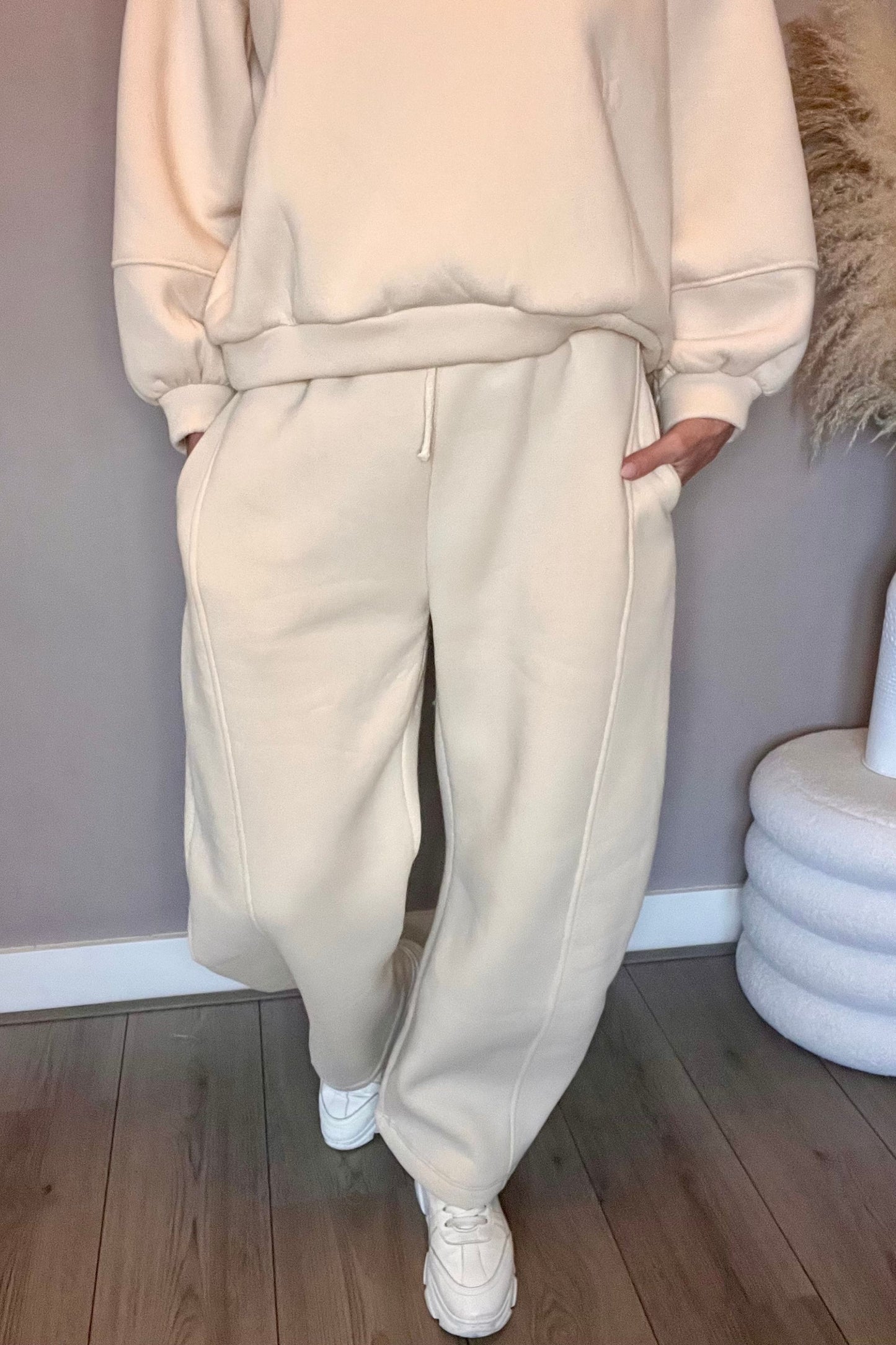 Love Jogging Pants  Beige