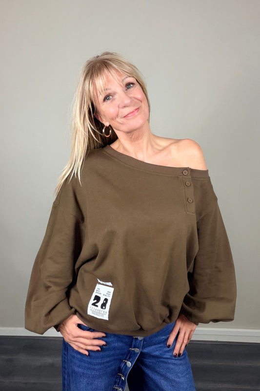 Mochy 28 Sweater Brown