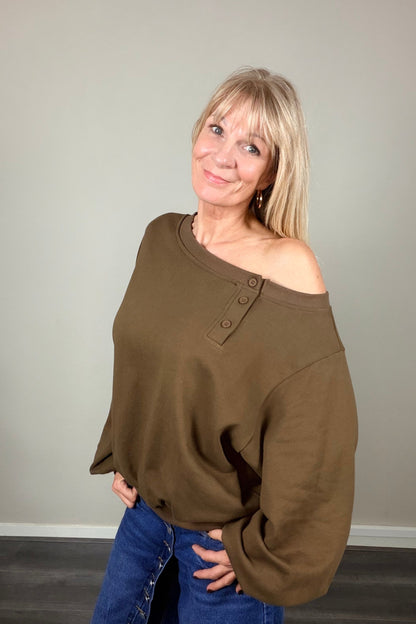 Mochy 28 Sweater Brown