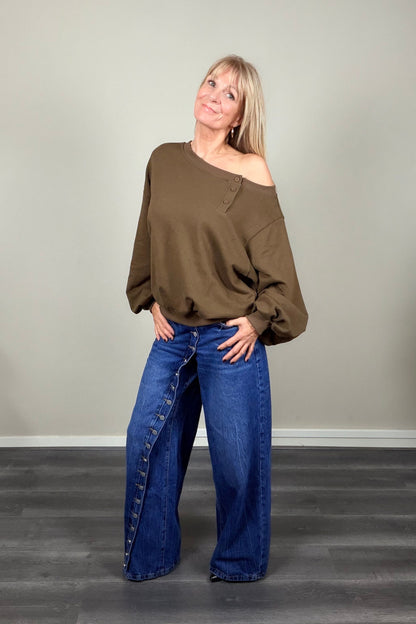 Mochy 28 Sweater Brown