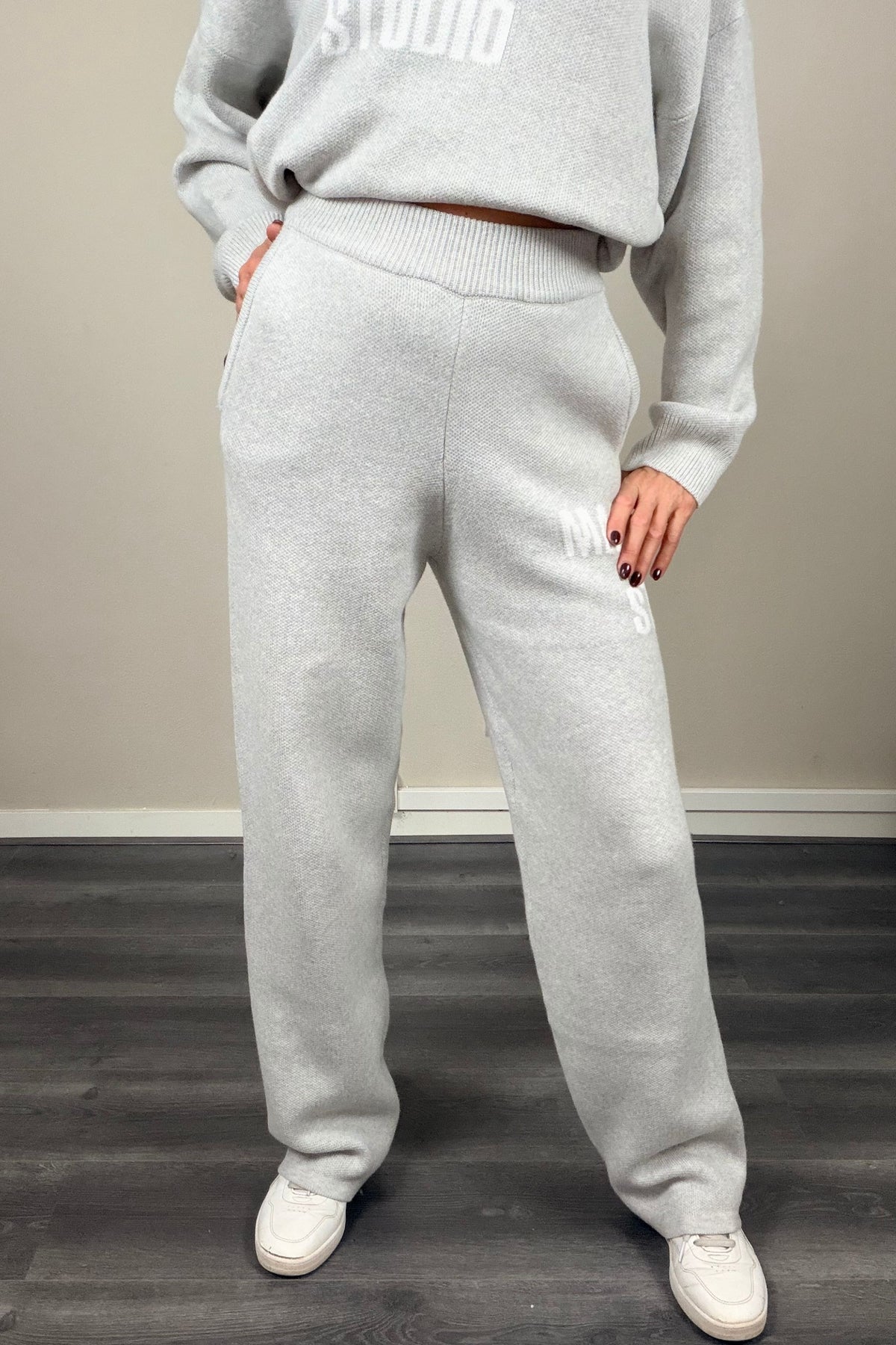 Malelions Studio Pants Grey