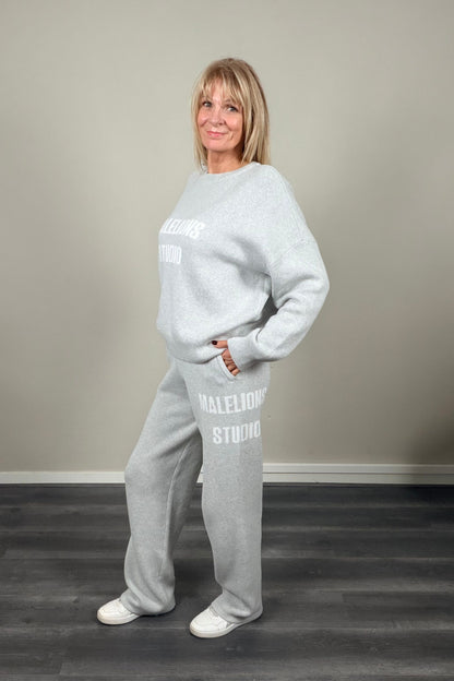 Malelions Studio Pants Grey