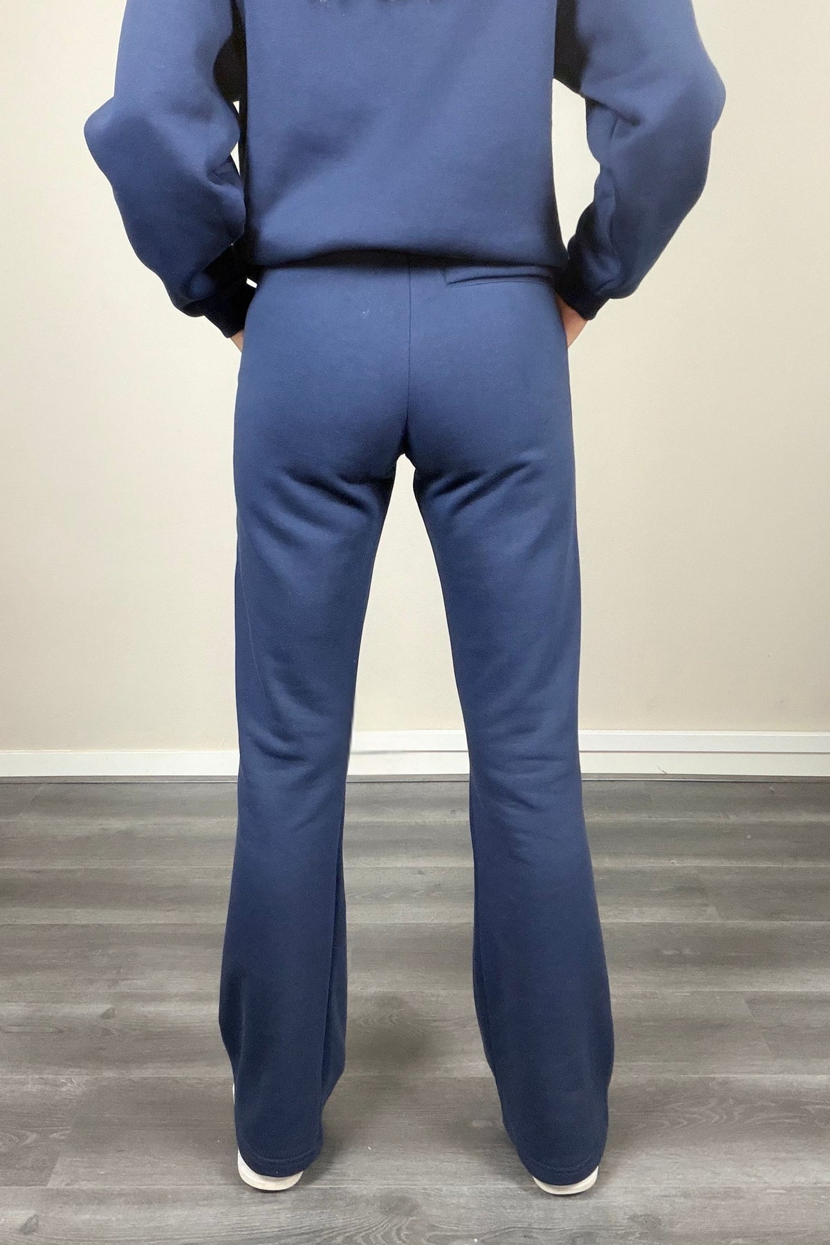 Malelions Society Flared Pants Navy